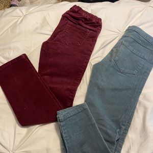 Corduroy boot cut pants (3)